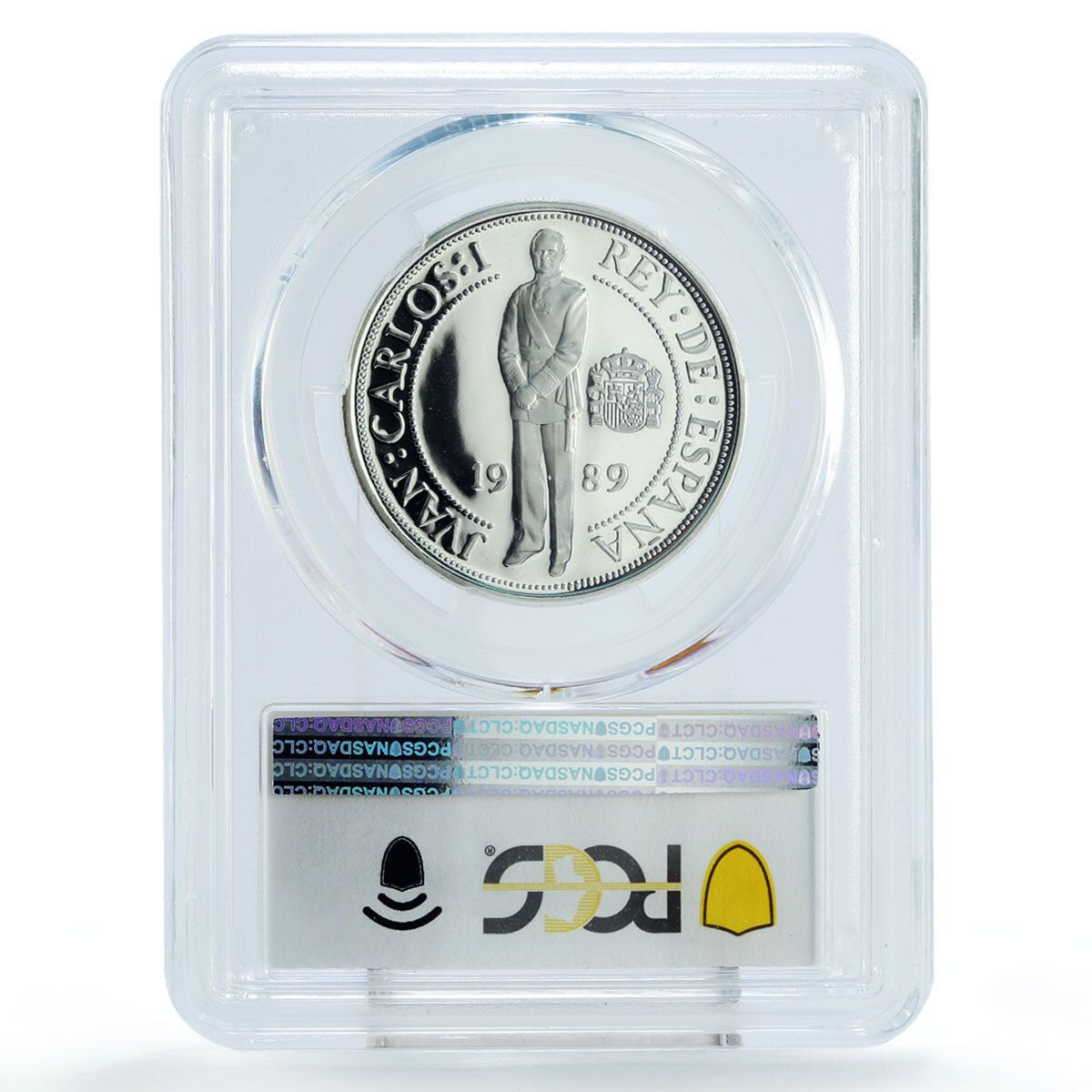 スペイン 1000ペセタ グラナダ占領 ハイツ軍 PR69 PCGS 銀貨 1989