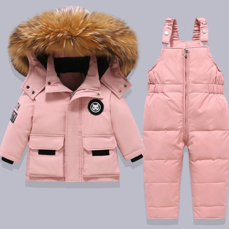 スキーウェア 上下セット キッズ ジュニア 撥水加工 中綿ジャケット