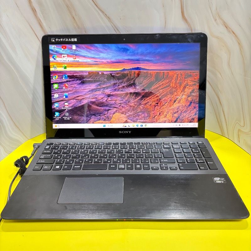 Office付‼】VAIO✨爆速i7✨新品SSD windows11 カメラ ノートパソコン