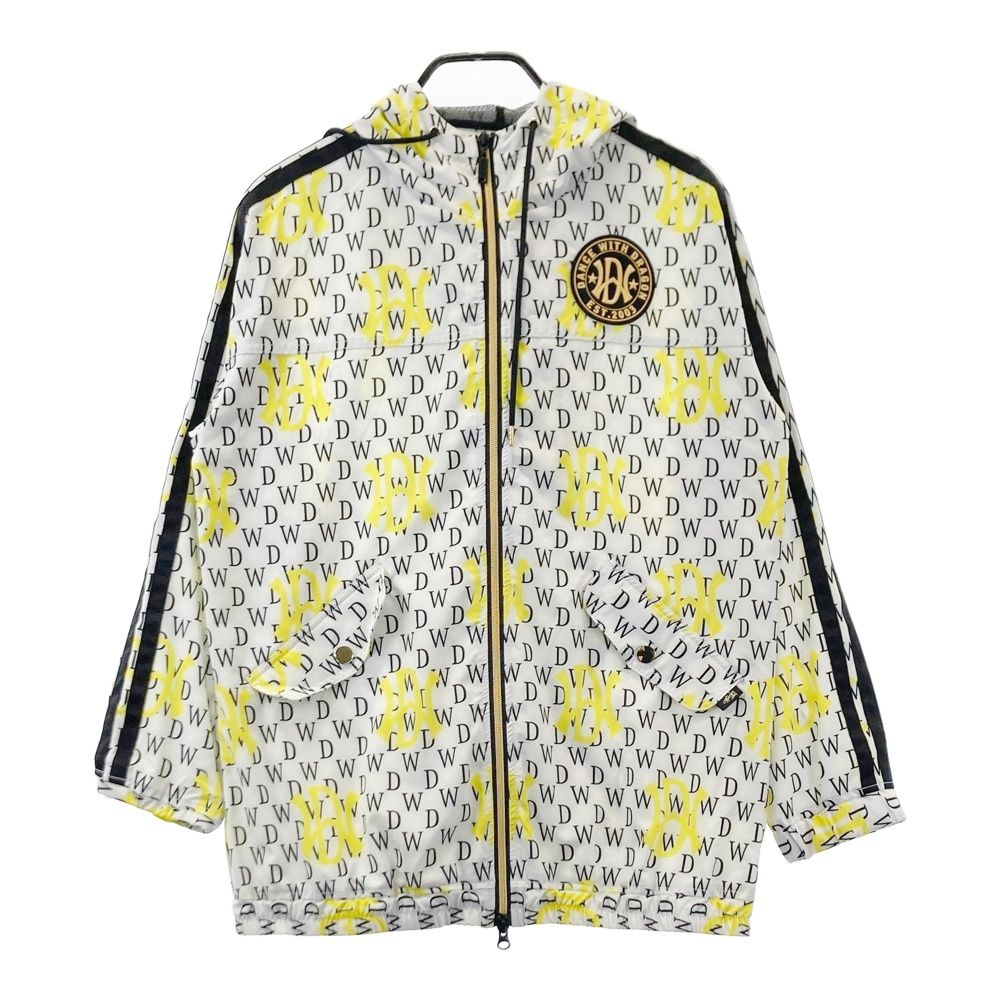 ダンスウィズドラゴン ジップジャケット アウター ファージャケット サイズ3 サイズ：3 DANCE WITH DRAGON ダンスウィズドラゴン フード付 長袖