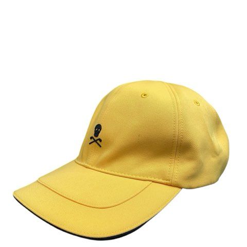 マーク＆ロナ MARK&LONA ゴルフキャップ スカル 刺繍 クリスタル