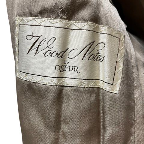 希少サイズ✨ Wood Notes by OSFUR リアルファーコート 3L wood notes by OSFUR ミンク MINK 毛皮コート リアルファー ブラウン 9