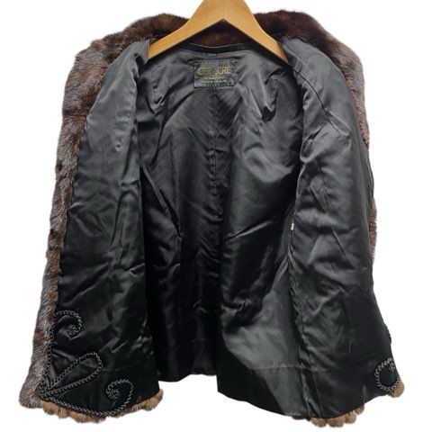 Yuki bellefemme シェアードミンク MINK 毛皮 コート ジャケット