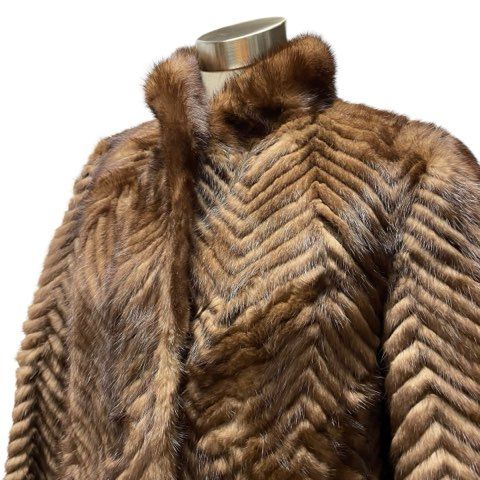 サガミンク SAGA MINK ミンク MINK 毛皮 ロングコート リアルファー