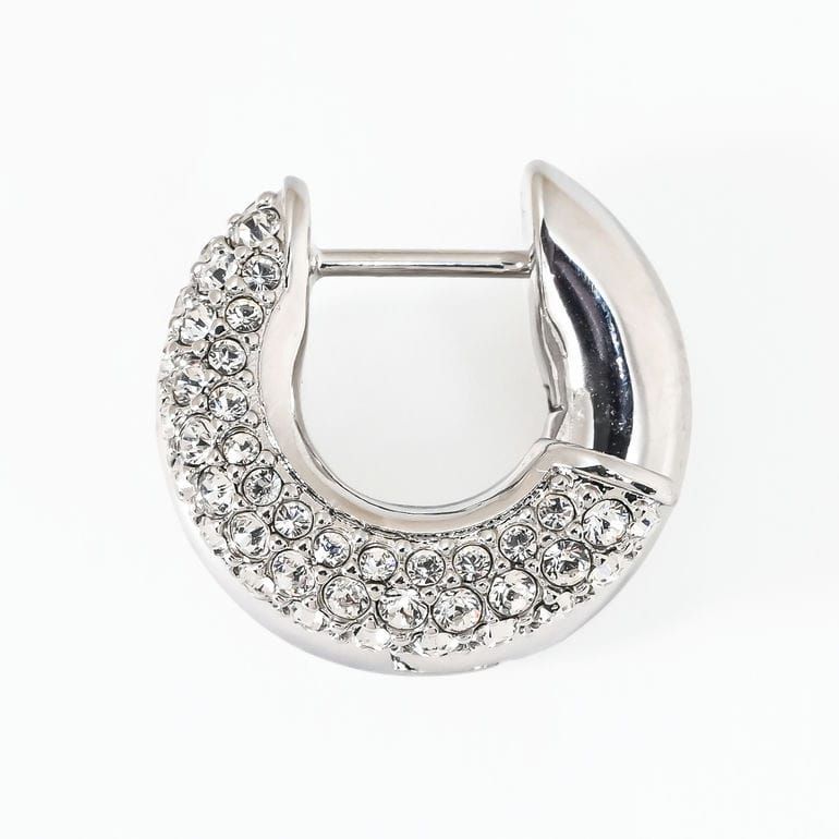 新品 スワロフスキー SWAROVSKI ピアス Dextera フープピアス チューブ