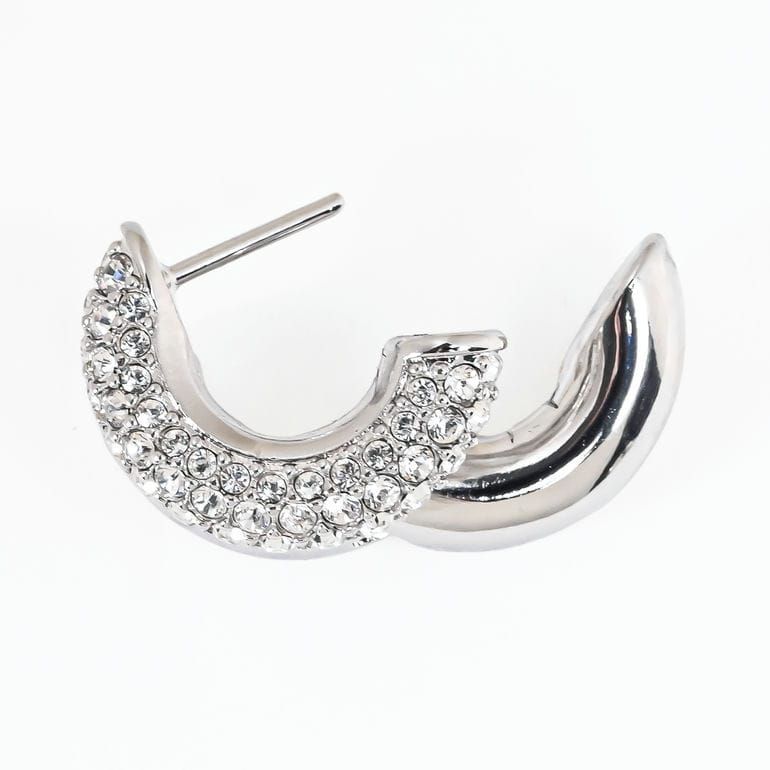 新品 スワロフスキー SWAROVSKI ピアス Dextera フープピアス チューブ
