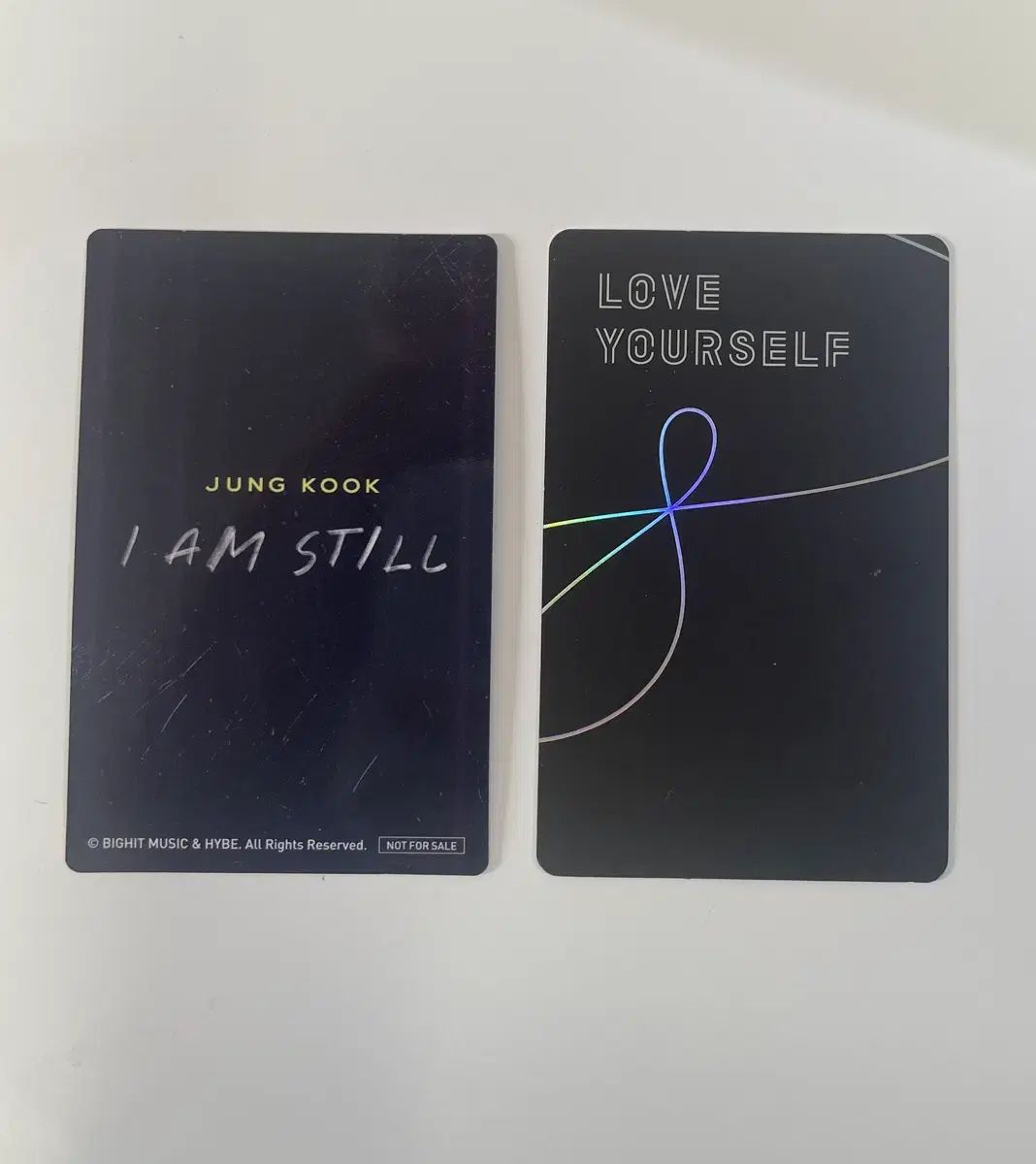 ジョングク トレカ I'm スチール 日本 5週目 + LOVE YOURSELF 轉 'Tear