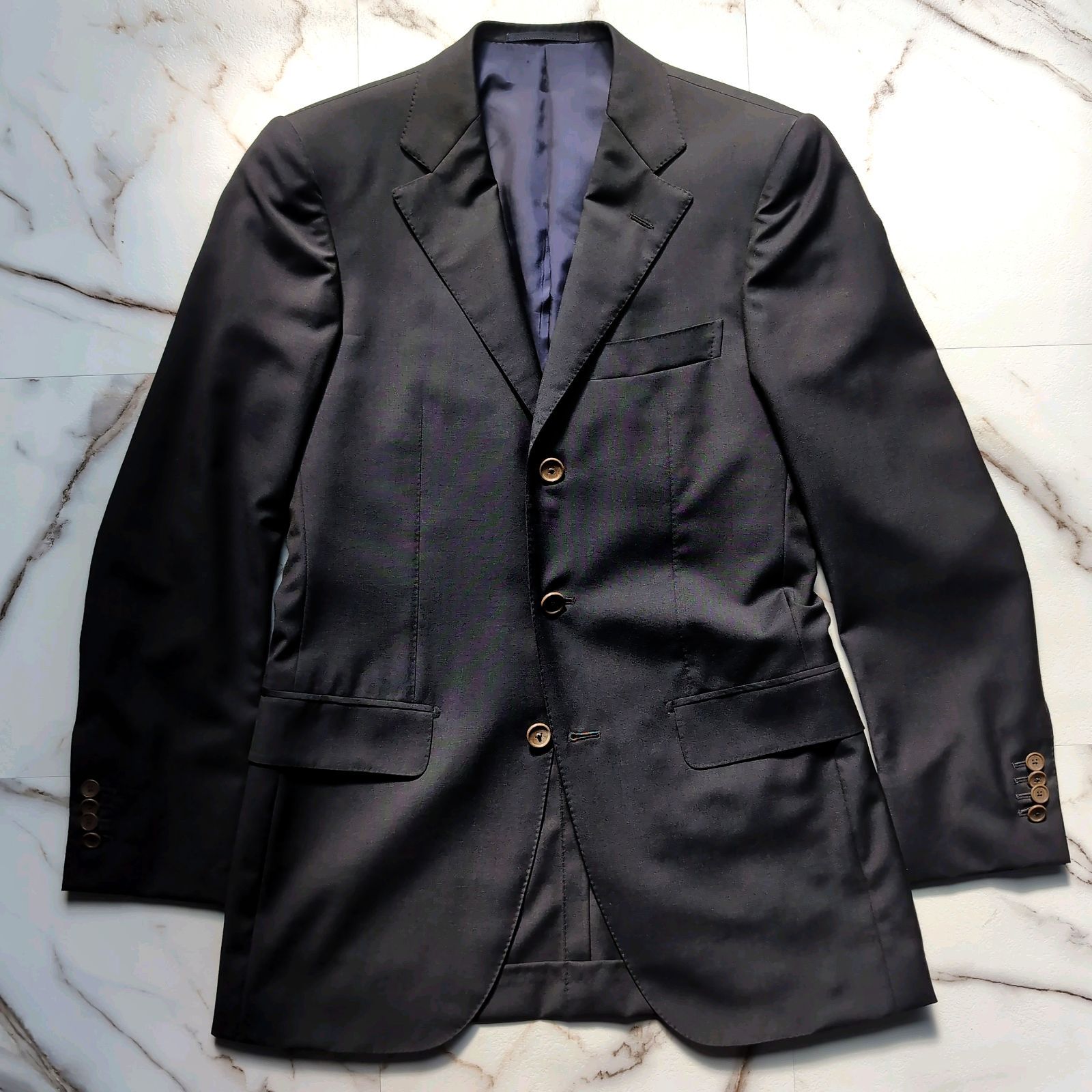 EDIFICE × Loro Piana テーラードジャケット 3B 背抜 42(XS) ZELAND