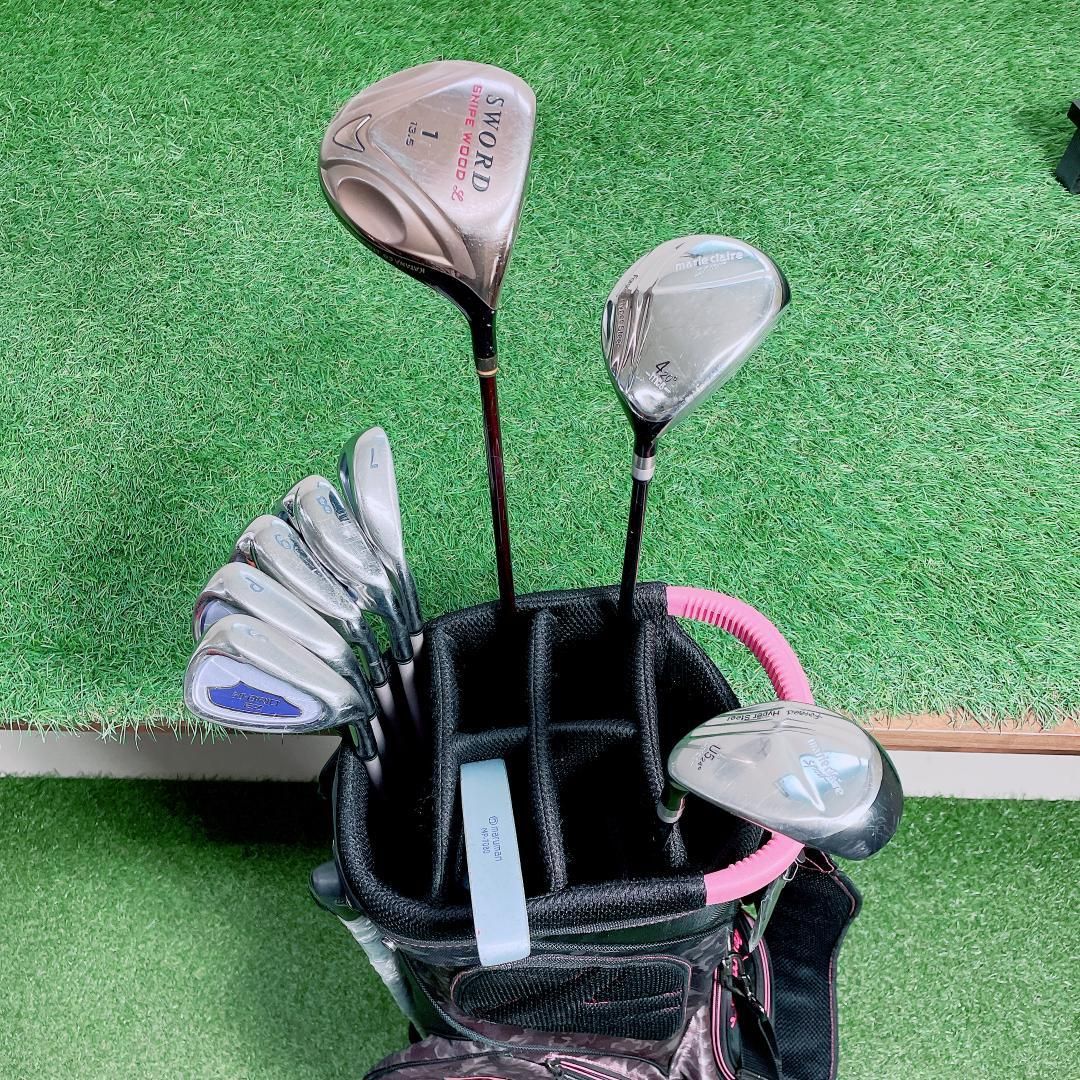 カタナ SWORD HI-BRID EZ レディース 初心者 9本 カーボン コース