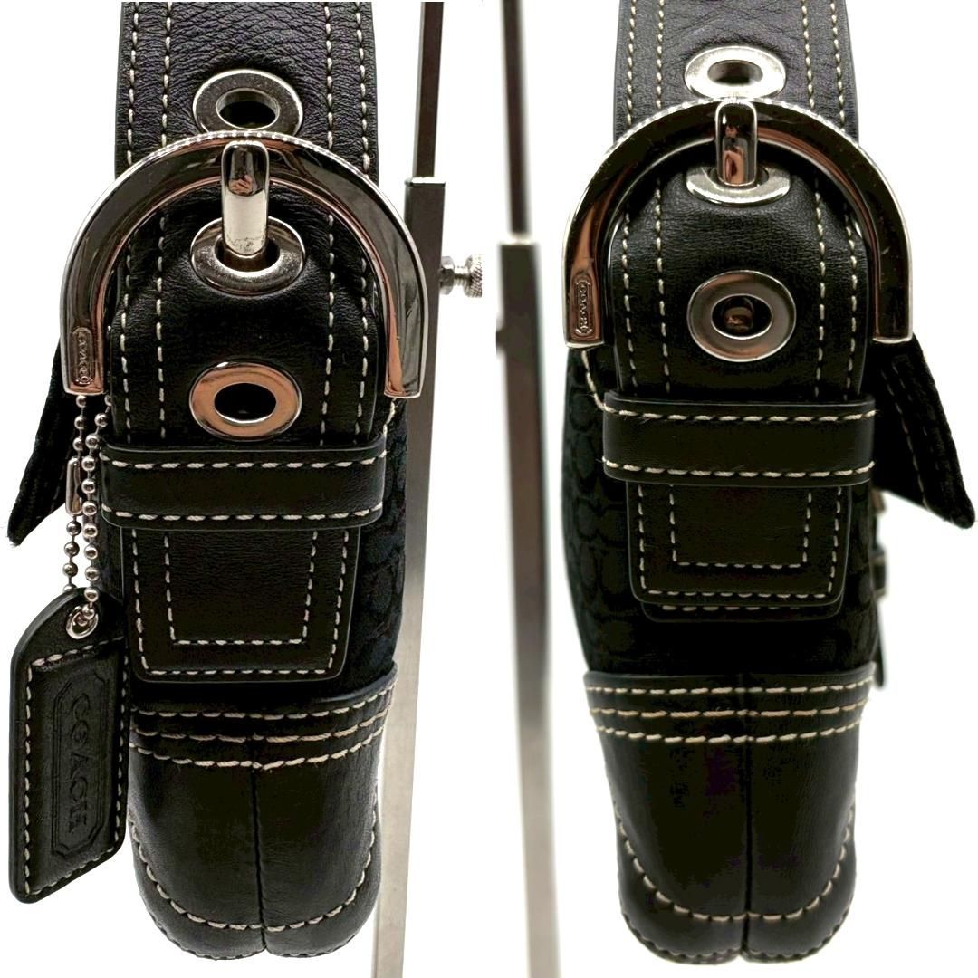 美品】COACH コーチ ソーホー ミニシグネチャー ベルト ショルダー