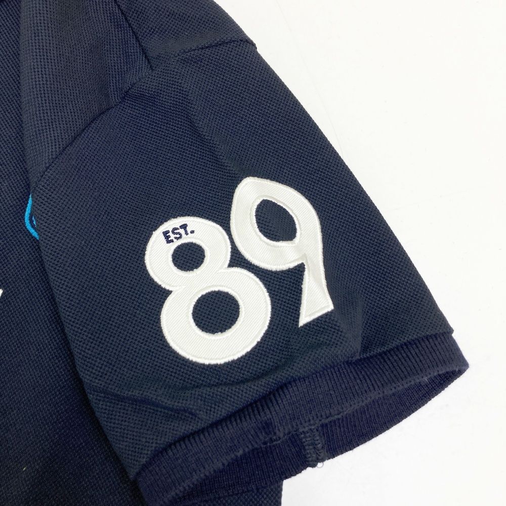 サイズ：0 PEARLY GATES パーリーゲイツ 半袖ポロシャツ ネイビー系