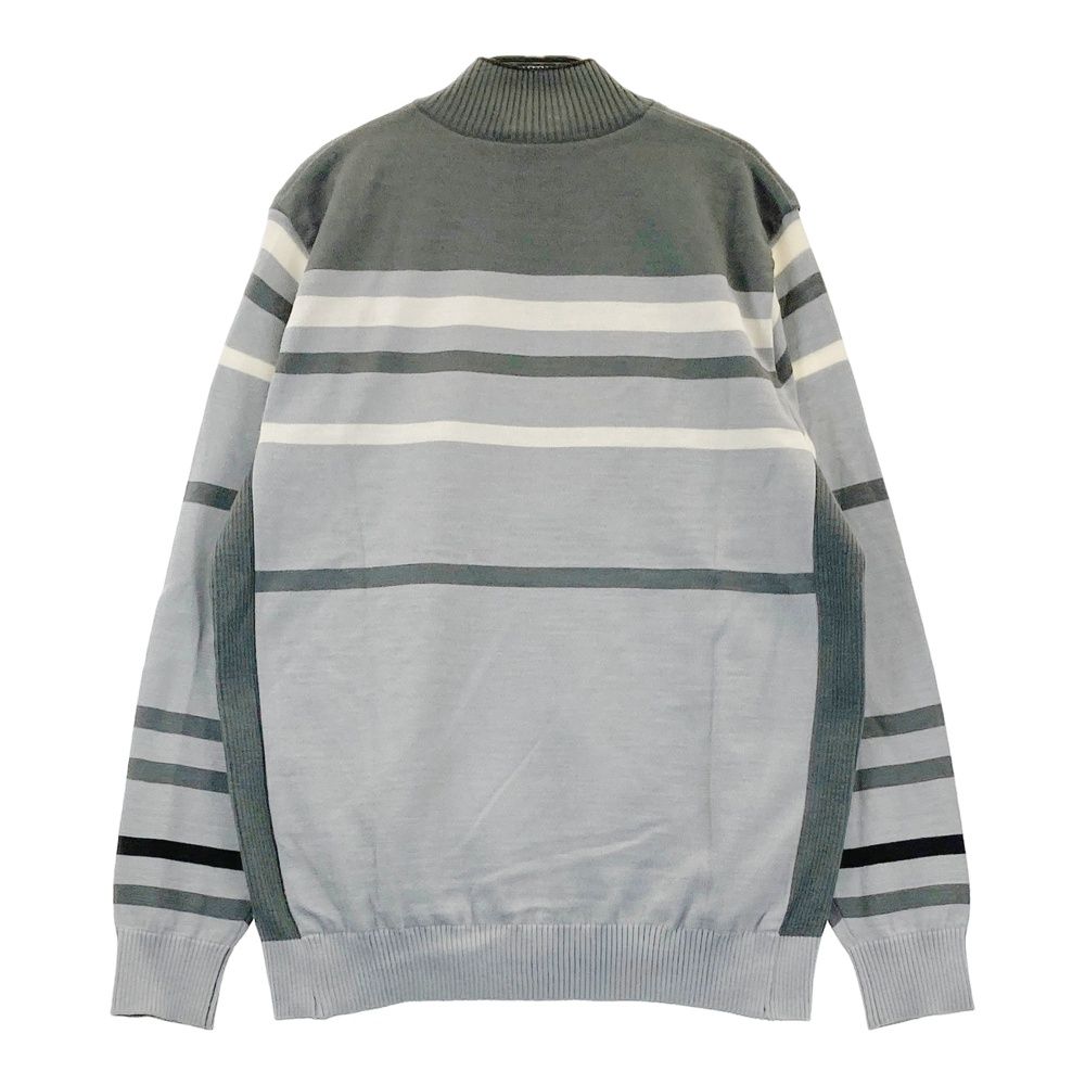 サイズ：M MUNSING WEAR マンシングウェア ハーフジップ ニット