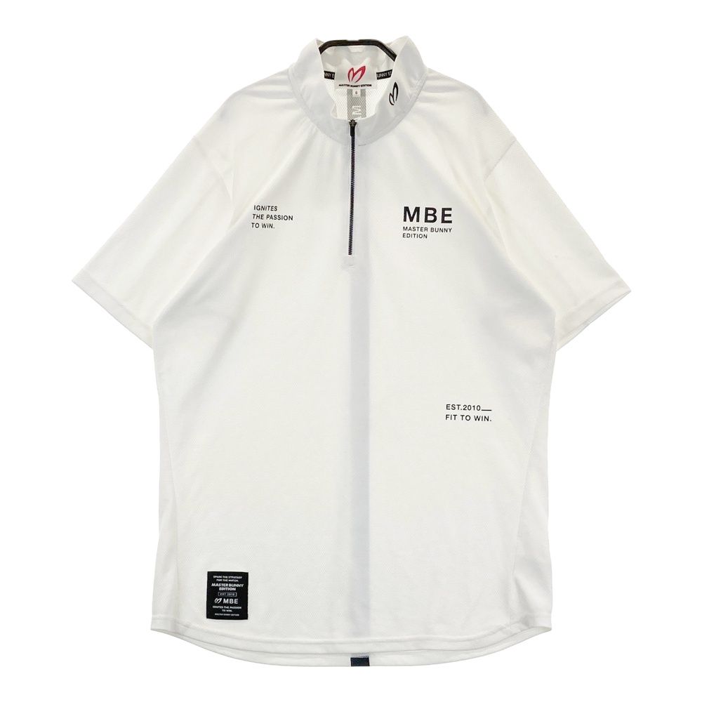 パーリーゲイツ PPG ワンピース ハーフジップ メッシュ ストレッチ ゴルフ サイズ：6 PEARLY GATES パーリーゲイツ ハーフジップ 半袖Tシャツ