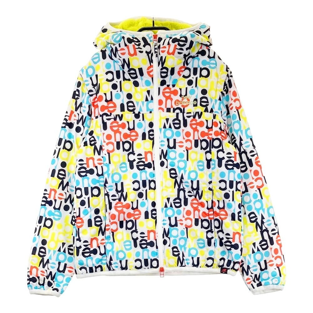 new balance ゴルフ レディースジャケット サイズ2 サイズ：2 NEW BALANCE GOLF ニューバランス ; 2WAY フード付 ボア