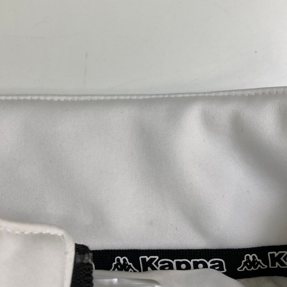 サイズ：L KAPPA GOLF カッパゴルフ  中綿 ジップジャケット  ホワイト系 [240101619591] ゴルフウェア メンズ ストスト サイズ：L KAPPA GOLF カッパゴルフ 中綿 ジップジャケット ホワイト系