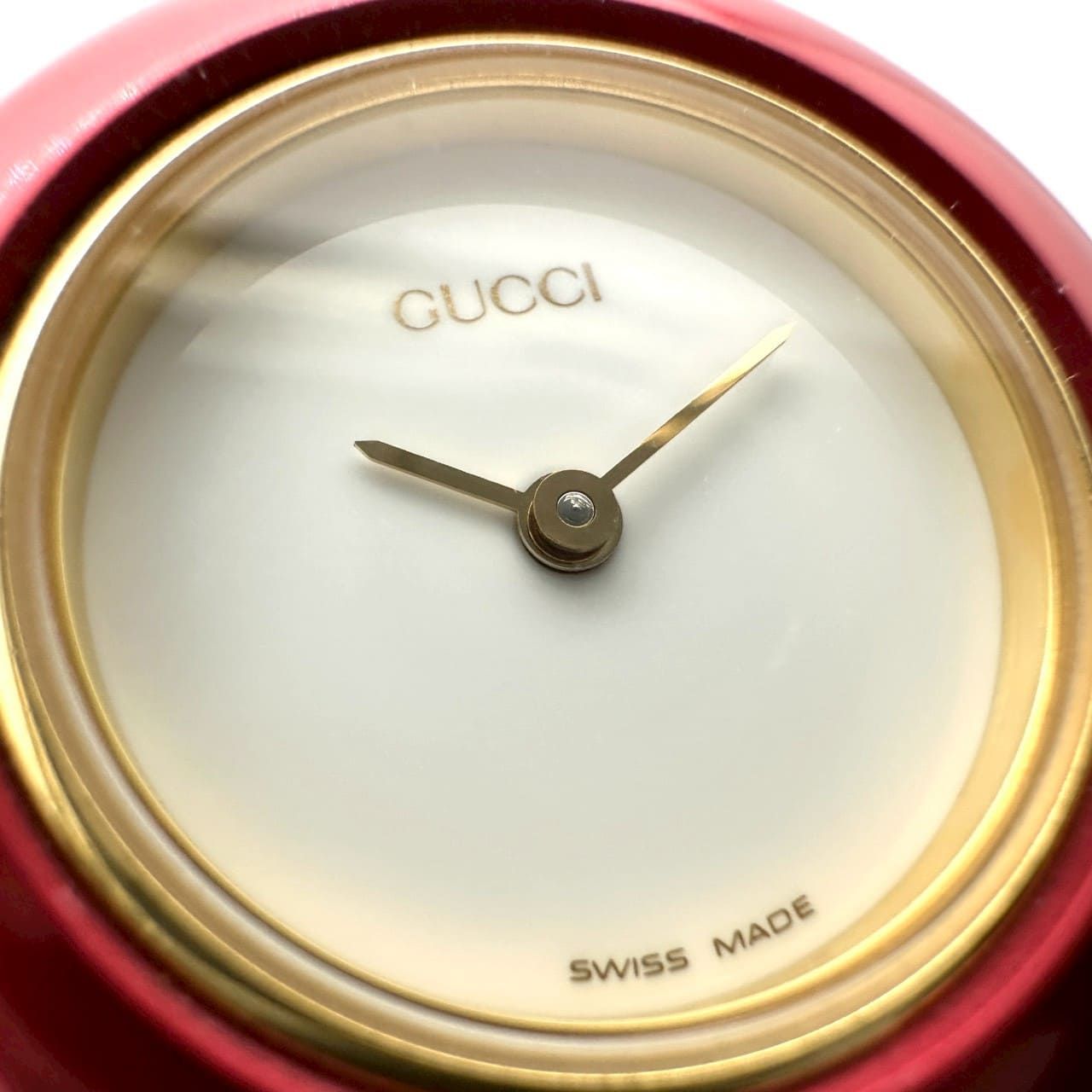 電池交換済】GUCCI グッチ 腕時計 チェンジベゼル 11/12.2 クォーツ GP