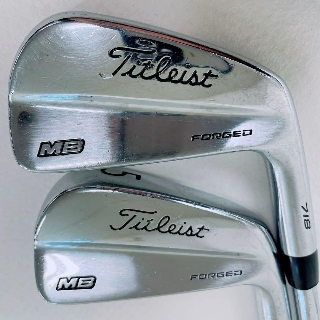 タイトリスト アイアン 718 MB フォージド S 4-5 2本 Titleist 右利き