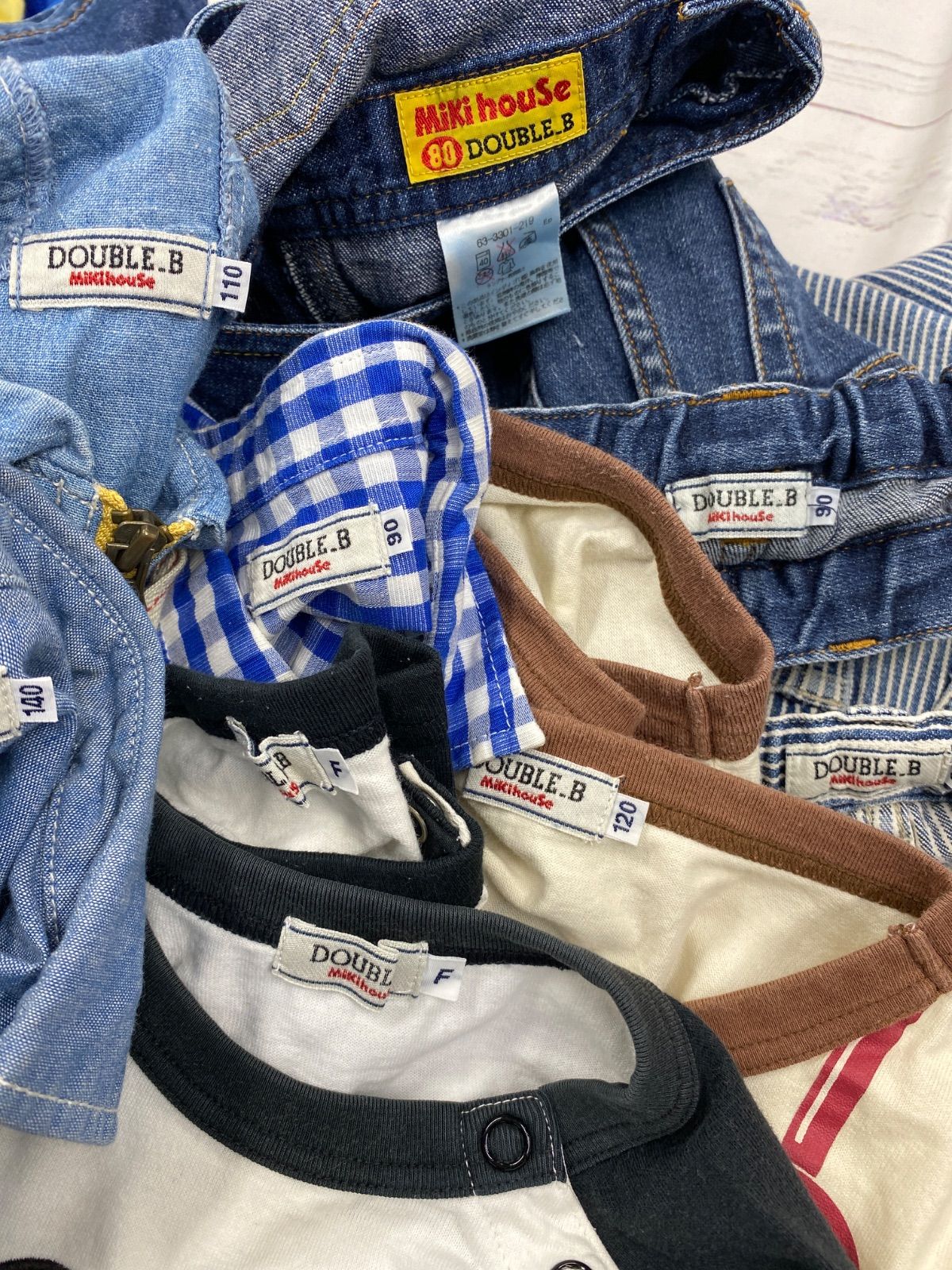 S536☆ ミキハウス ダブルビー おまとめ17点 - メルカリ