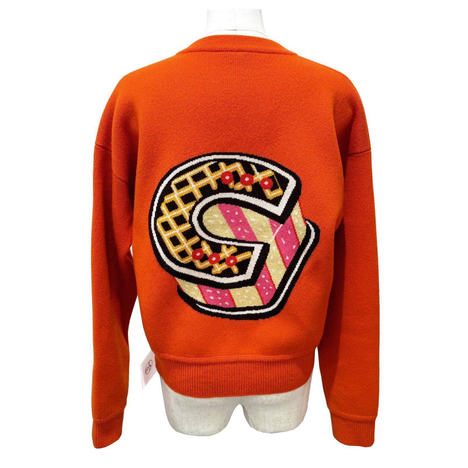 HERMES エルメス カーディガン トップス 24SS 新作 Funny Ice Cream