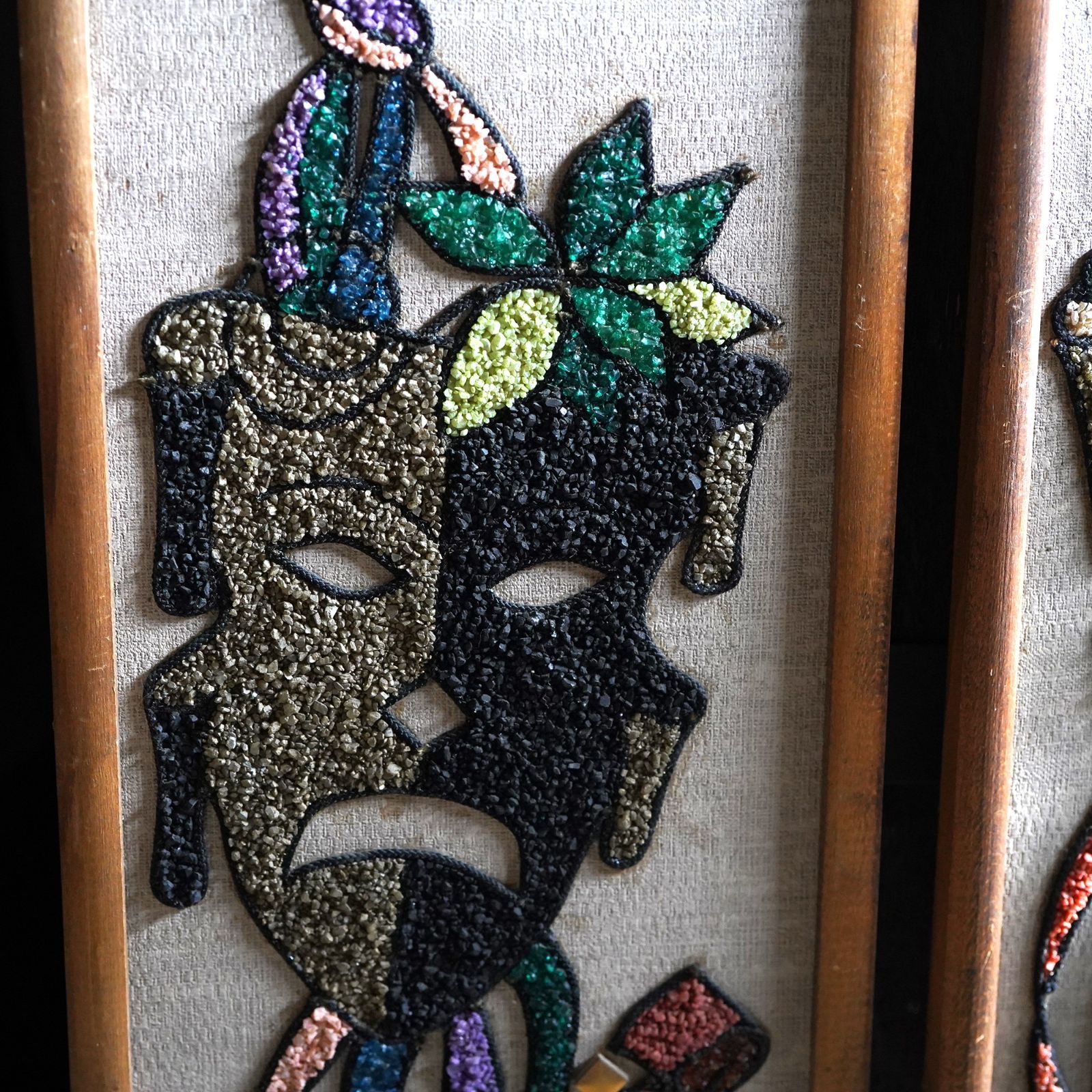 1950's トゥーフェイス ウォールデコ 壁掛け ヴィンテージ ビンテージ