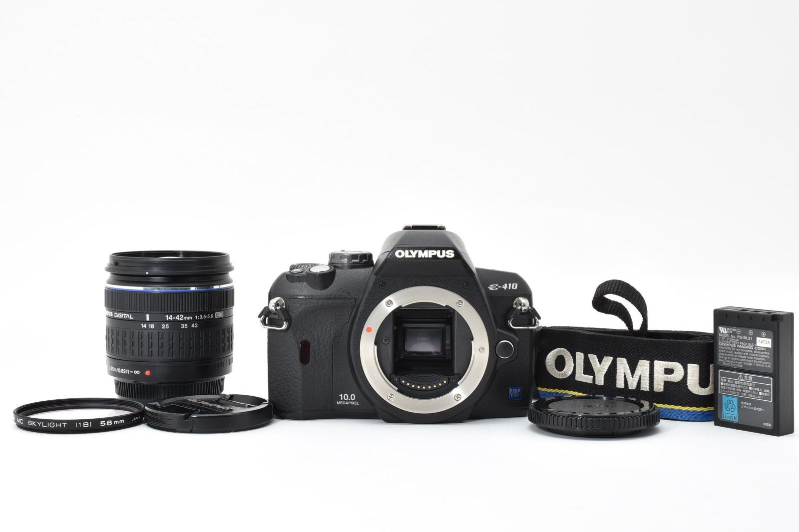 6071 【良品】 Olympus E-410 Digital Camera Zuiko Digital 14-42mm