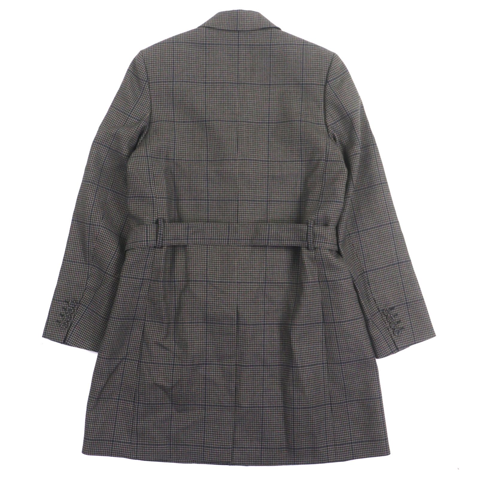 極美品▽DIOR ディオール オム 293C381B5637 ウール100% 千鳥格子柄 CD