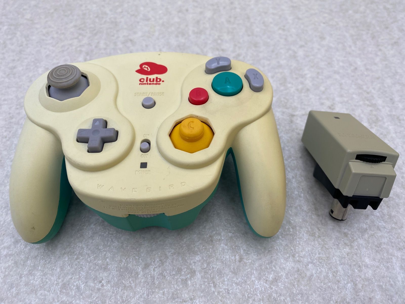 ゲームキューブコントローラー WAVEBIRD クラブニンテンドー 動作品