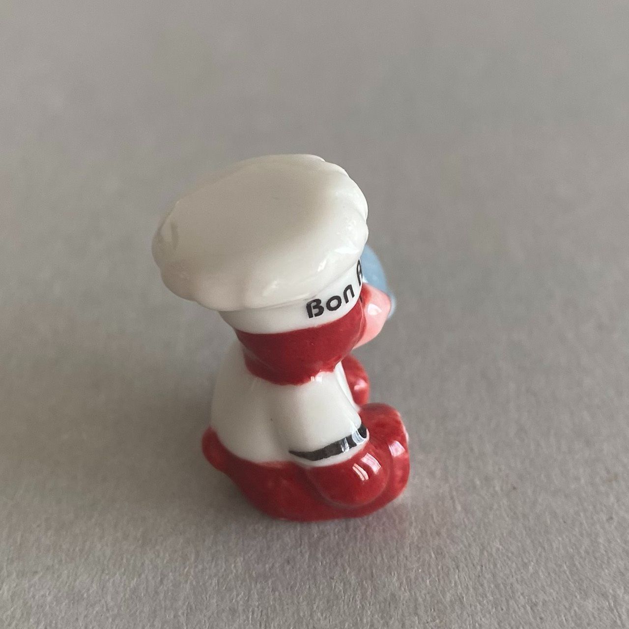 シェフのくまさんのフェーブ／フランス雑貨／陶器ミニチュア