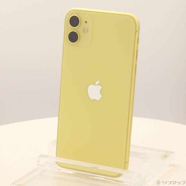 ソフマップ 〔品〕 iPhone11 64GB イエロー MWLW2J／A SIMフリー【377
