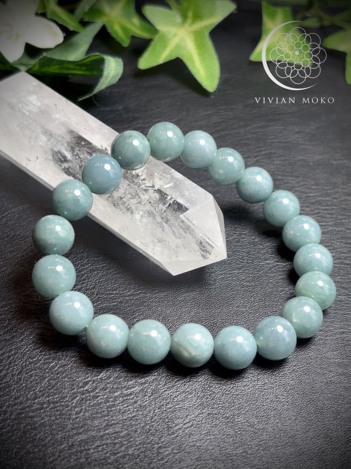 💎天然石✨️ 高品質✨️ミャンマー 翡翠 ブレスレット レディース