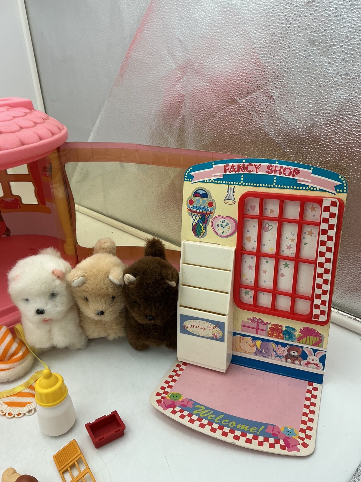 昭和レトロ 野村トーイ おでかけワンワン ハウス 犬 ぬいぐるみ セット