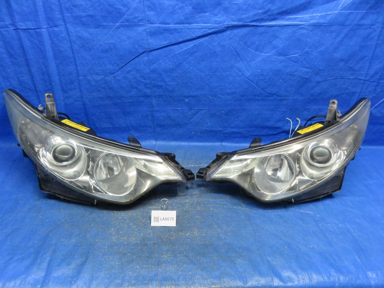 LA8675* 点灯OK エスティマ ACR50W/前期 AFS無し ヘッドライト HID