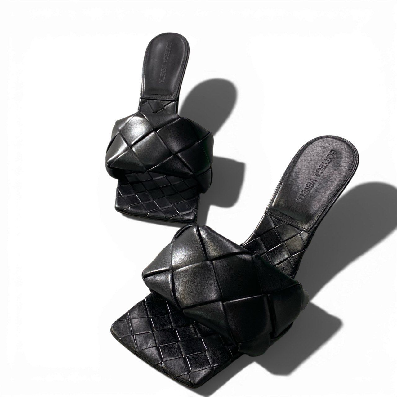 Bottega Veneta レザーサンダル 4b2 《極美品》 BOTTEGA VENETA ボッテガヴェネタ LIDO リド イントレ