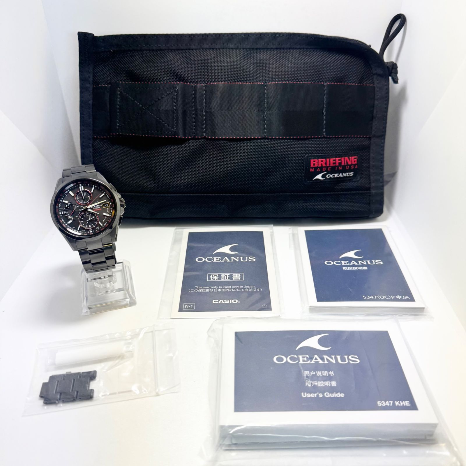 ほぼ未使用・希少】腕時計 メンズ カシオ CASIO オシアナス クラシック