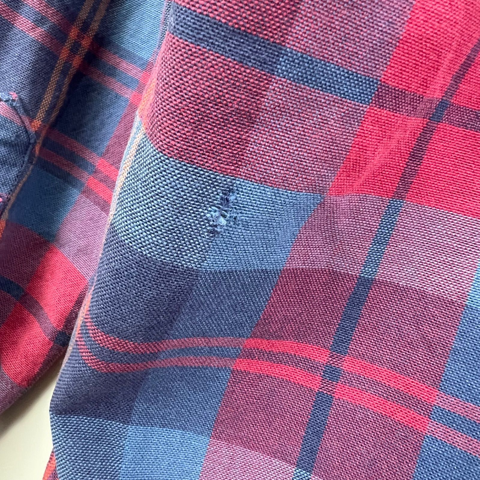CHAPS Ralph Lauren 80s USA vintage plaid BD L/S shirt M チャップス 
