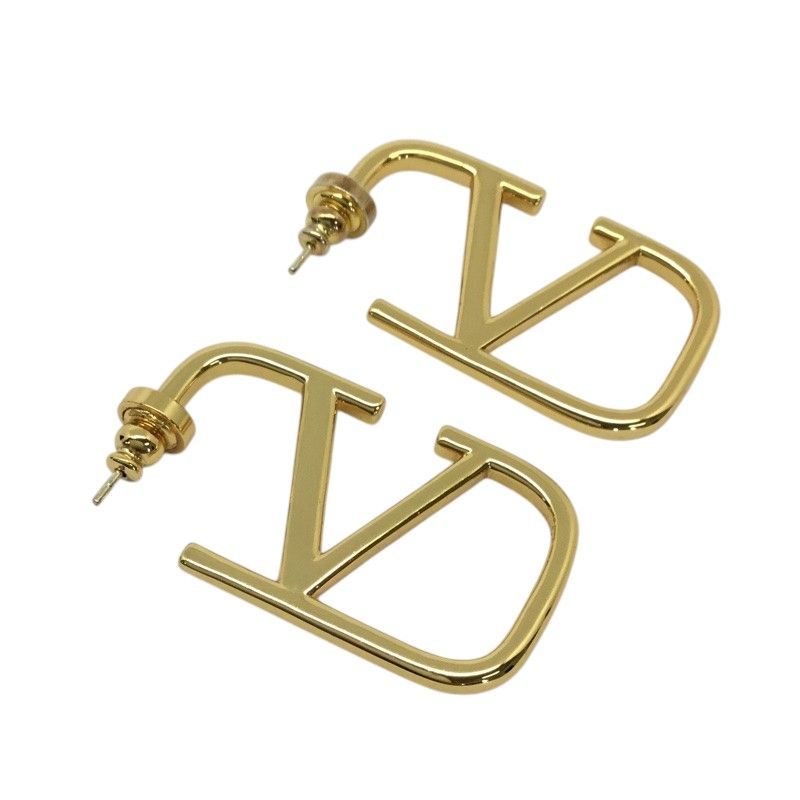 VALENTINO【ヴァレンティノ】Vロゴ シグネチャー メタルピアス