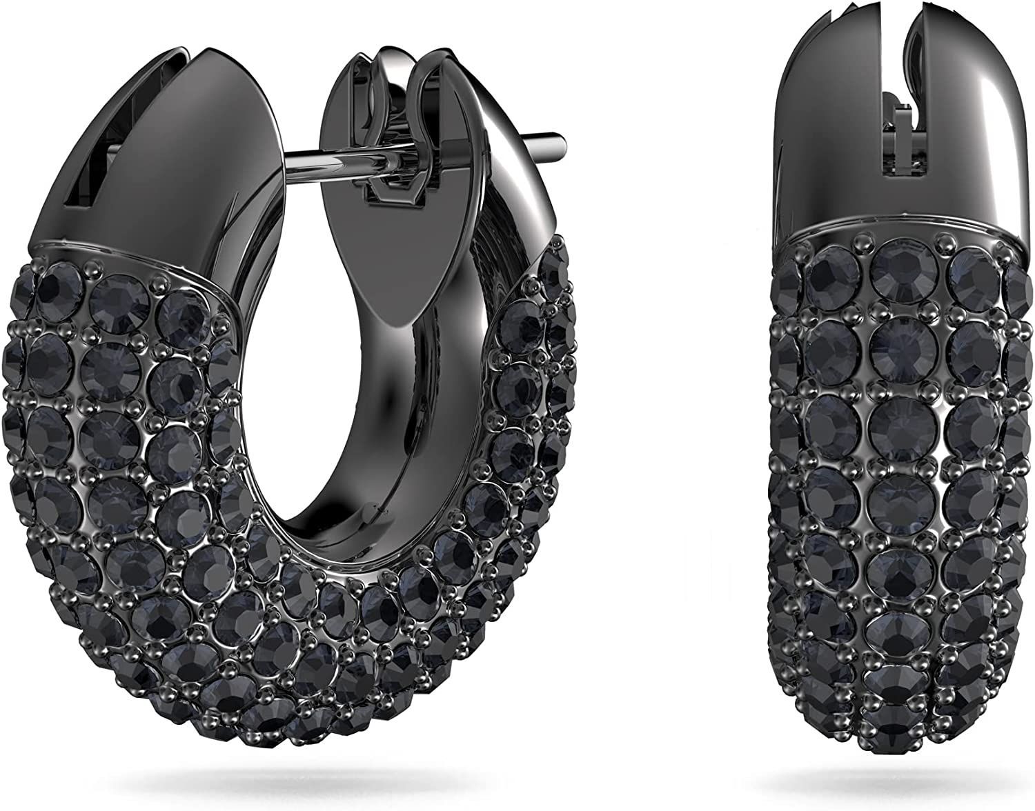 SWAROVSKI 5620222 ピアス レディース ブラック並行輸入品 - メルカリ