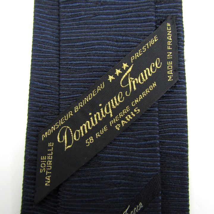 ドミニクフランス スター ブランド ネクタイ ライン シルク フランス製