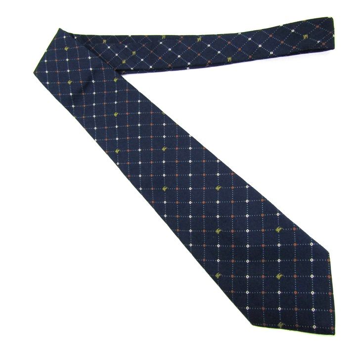 バーバリーロンドン ブランド ネクタイ チェック柄 シルク 日本製 PO