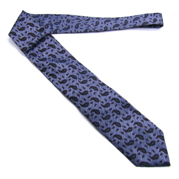 エルメネジルドゼニア ブランド ネクタイ ペイズリー クチュール