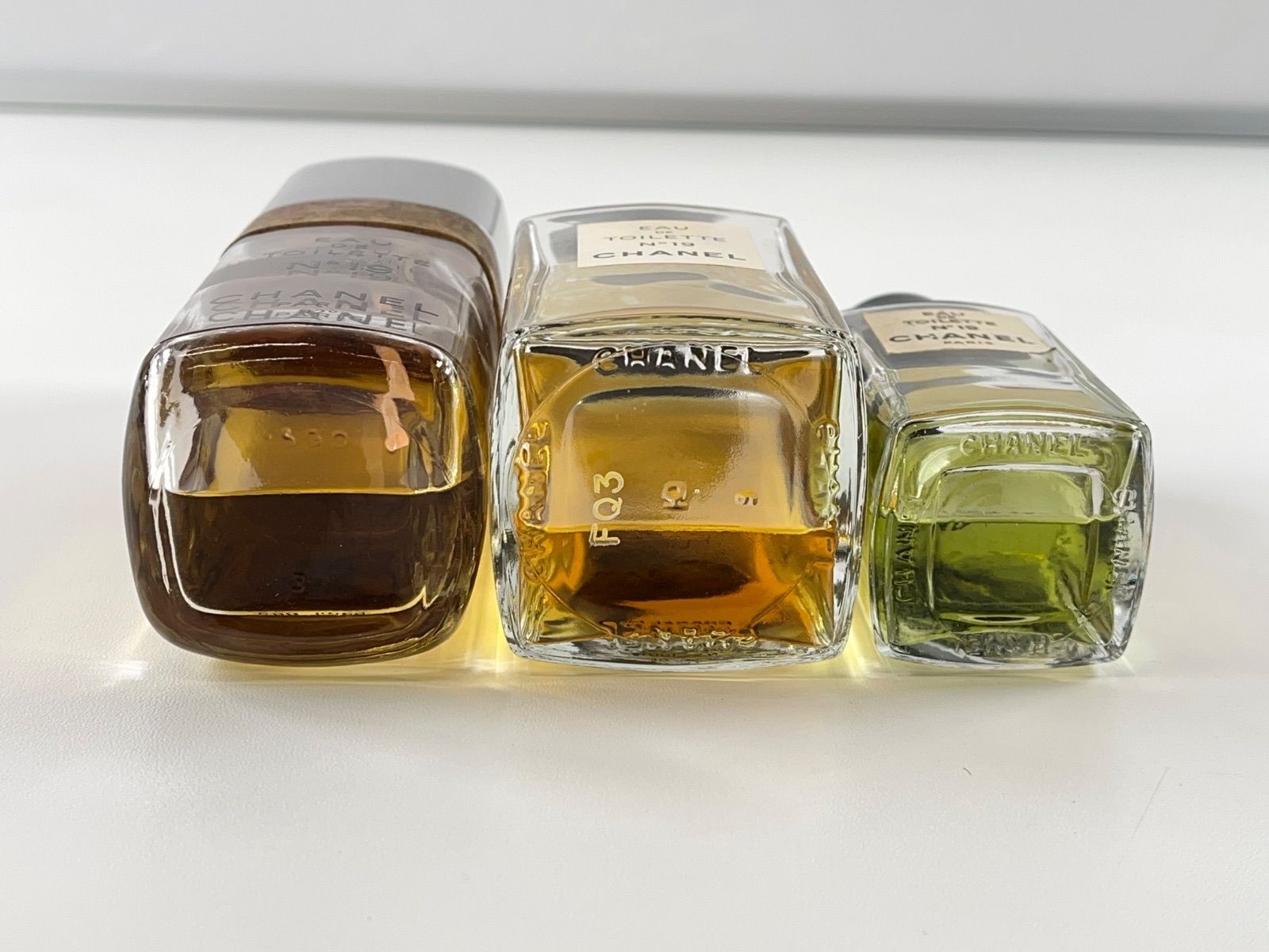 ☆3本 まとめ売り CHANEL シャネル N°19 ナンバー19 オードトワレ 香水