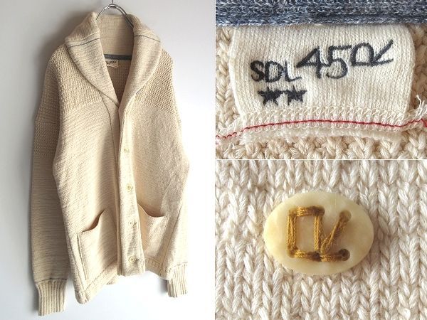 美品 45R 45rpm 2021AW Rロゴ ストレッチニットの908ショールカラー