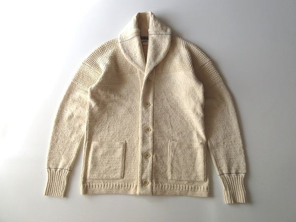 美品 45R 45rpm 2021AW Rロゴ ストレッチニットの908ショールカラー