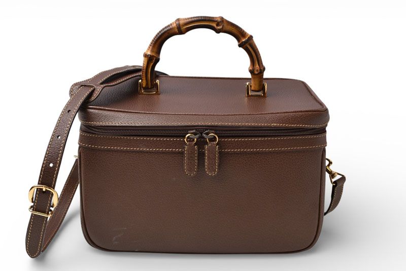 グッチ バンブー ハンドバッグ/バニティケース ヴィンテージ 2way