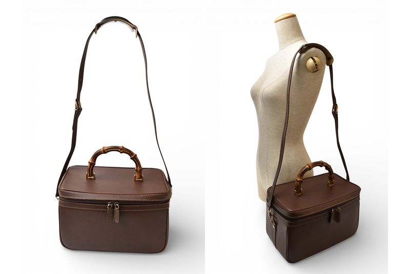 グッチ バンブー ハンドバッグ/バニティケース ヴィンテージ 2way