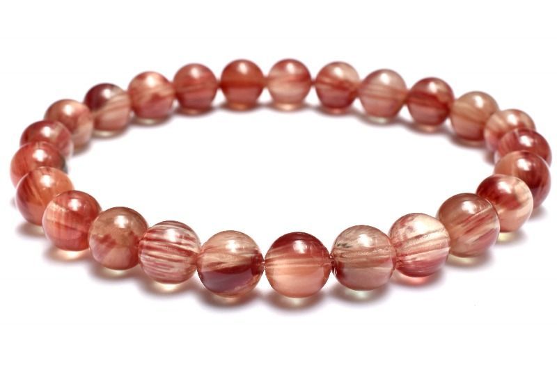 1点物】AA厳選☆カラーチェンジ アンデシン 7mm ブレスレット