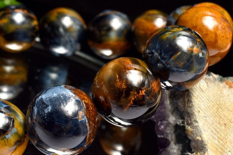 【新入荷】ブルーピーターサイトブレス12㎜（新品未使用）油絵　シャトヤンシー 新入荷】ブルーピーターサイトブレス12㎜（新品未使用）油絵