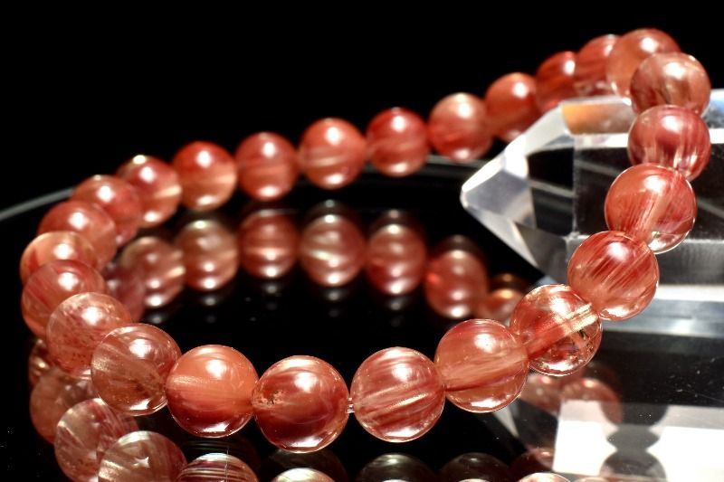 1点物】AA厳選☆カラーチェンジ アンデシン 7mm ブレスレット