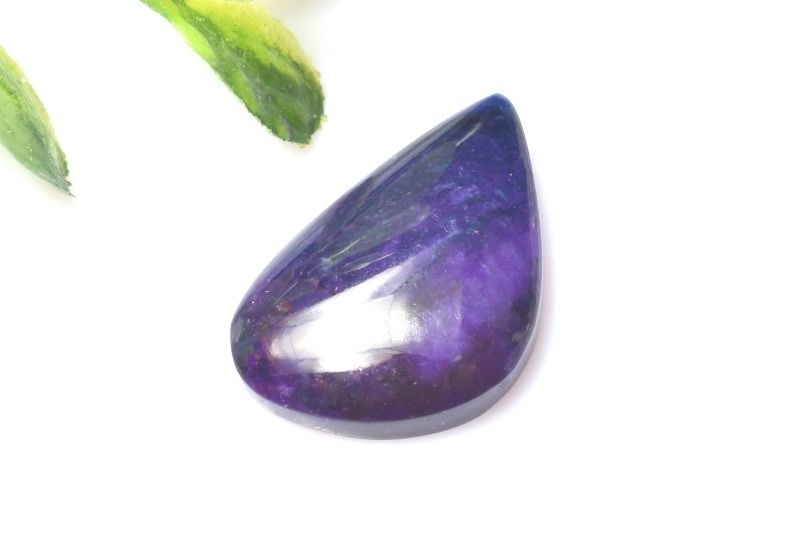 1点物】AAAA☆極上の発色 スギライト(杉石) 14x9mm ドロップ ルース