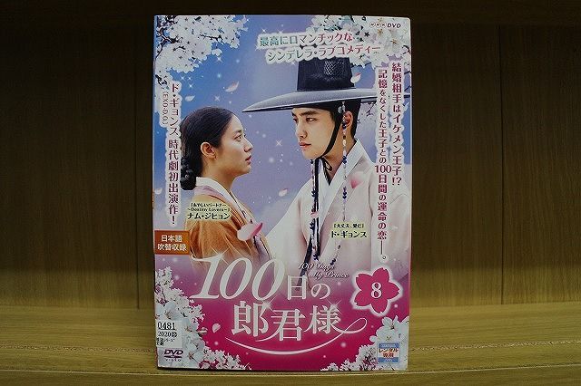 DVD 100日の郎君様 全8巻 ド・ギョンス ナム・ジヒョン ※ケース無し